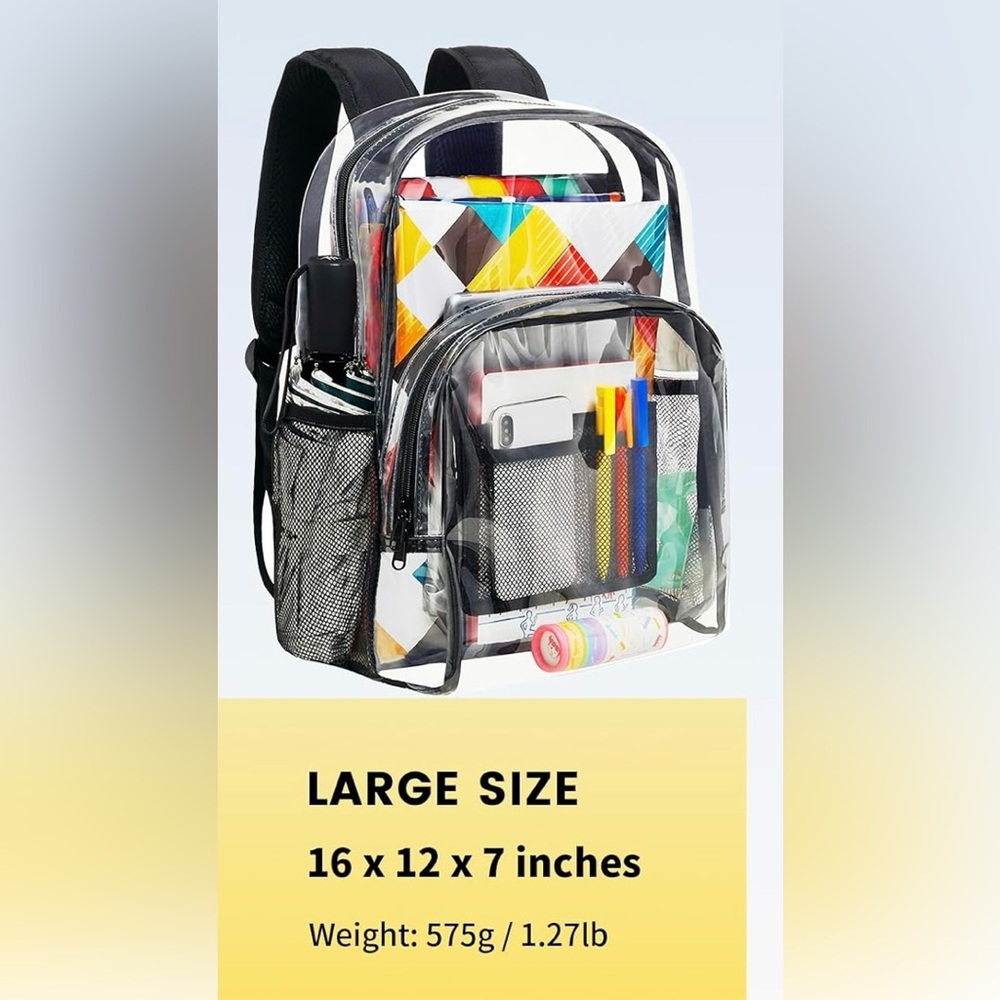 Vorspack PVC Backpack🎒 - Picture 4 of 8